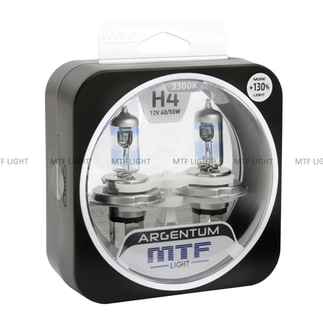  MTF Light ARGENTUM +130% H4 60/55w 12v